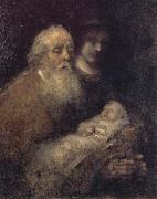 Simeon with the Christ Child in the Temple REMBRANDT Harmenszoon van Rijn